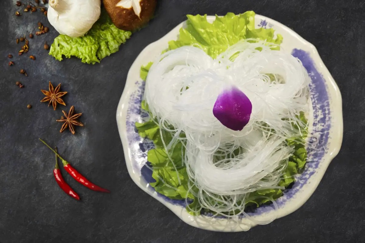 Vermicelli at East Town Hot Pot, a hot pot restaurant in City of Industry